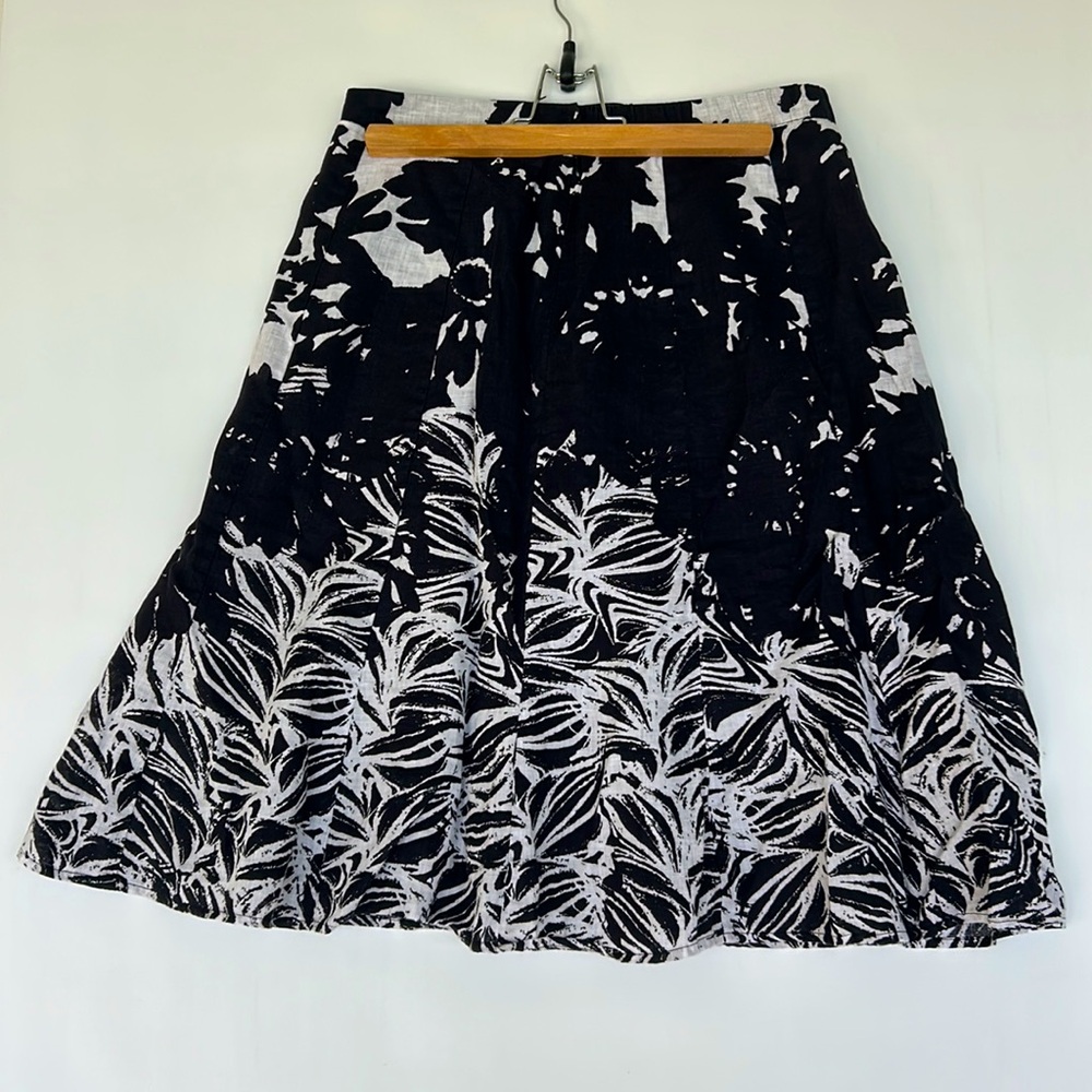 🌼3 for $15🌼 Coldwater Creek Linen Skirt - Picture 2 of 9